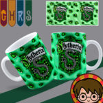 ARTE AVULSA - SONSERINA HARRY POTTER CASAS 3D