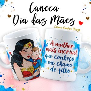 Caneca Personalizada - A mulher mais incrível que conheço me chama de Filho