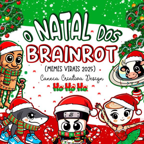 Kit Digital - O Natal dos Brainrot - Memes 2025 - Imagem 1