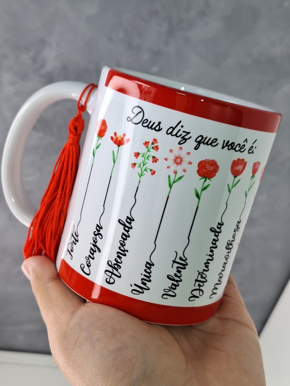 Divulgação (2) Arte Avulsa – Deus diz que você é... Versão Vermelha - Imagem 1