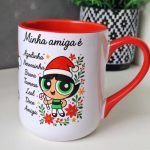 Arte Avulsa –  Docinho Minha amiga é... Azedinha.. Nervosinha DTF ou Sublimação - Imagem 3