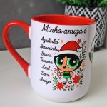 Arte Avulsa –  Docinho Minha amiga é... Azedinha.. Nervosinha DTF ou Sublimação