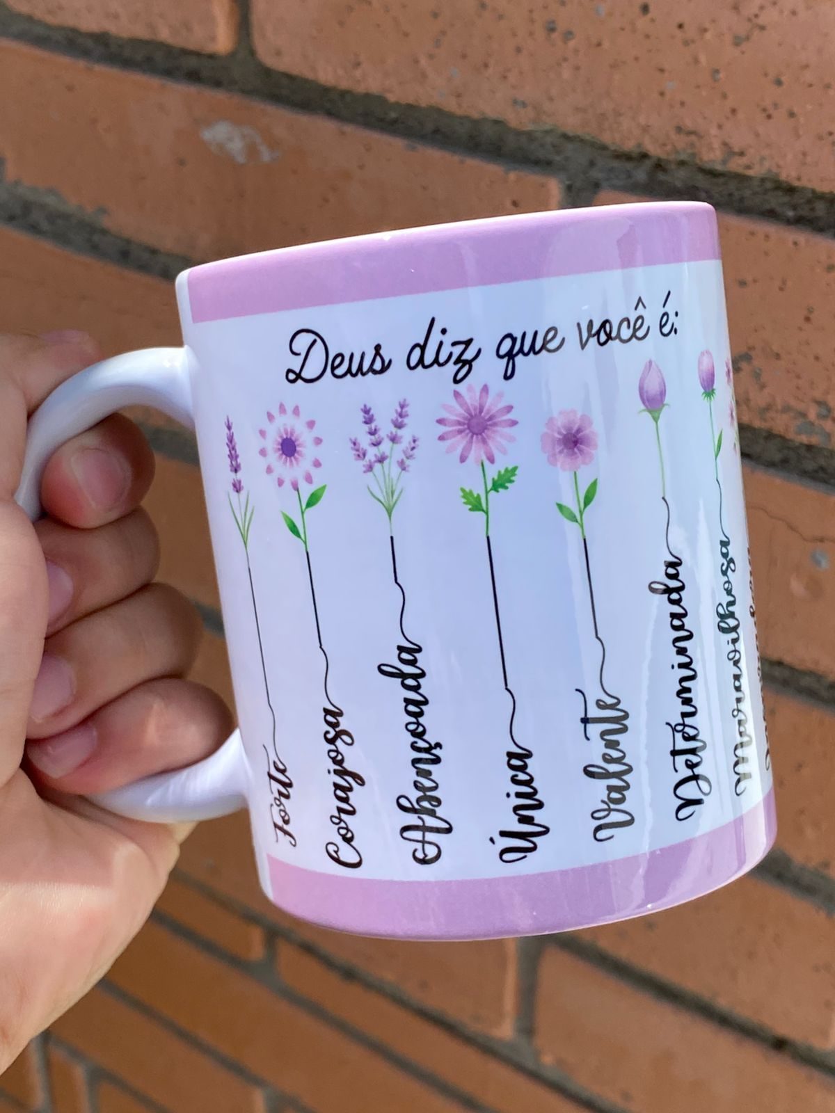 Arte Avulsa –  Deus diz que você é... Versão Lilás