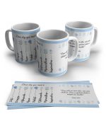 Arte Avulsa –  Deus diz que você é... Versão Azul Claro - Imagem 3