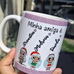 Arte Avulsa –  Estrelinha ''Minha amiga é...'' Natal
