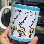 Arte Avulsa –  Lindinha ''Minha amiga é...'' Natal
