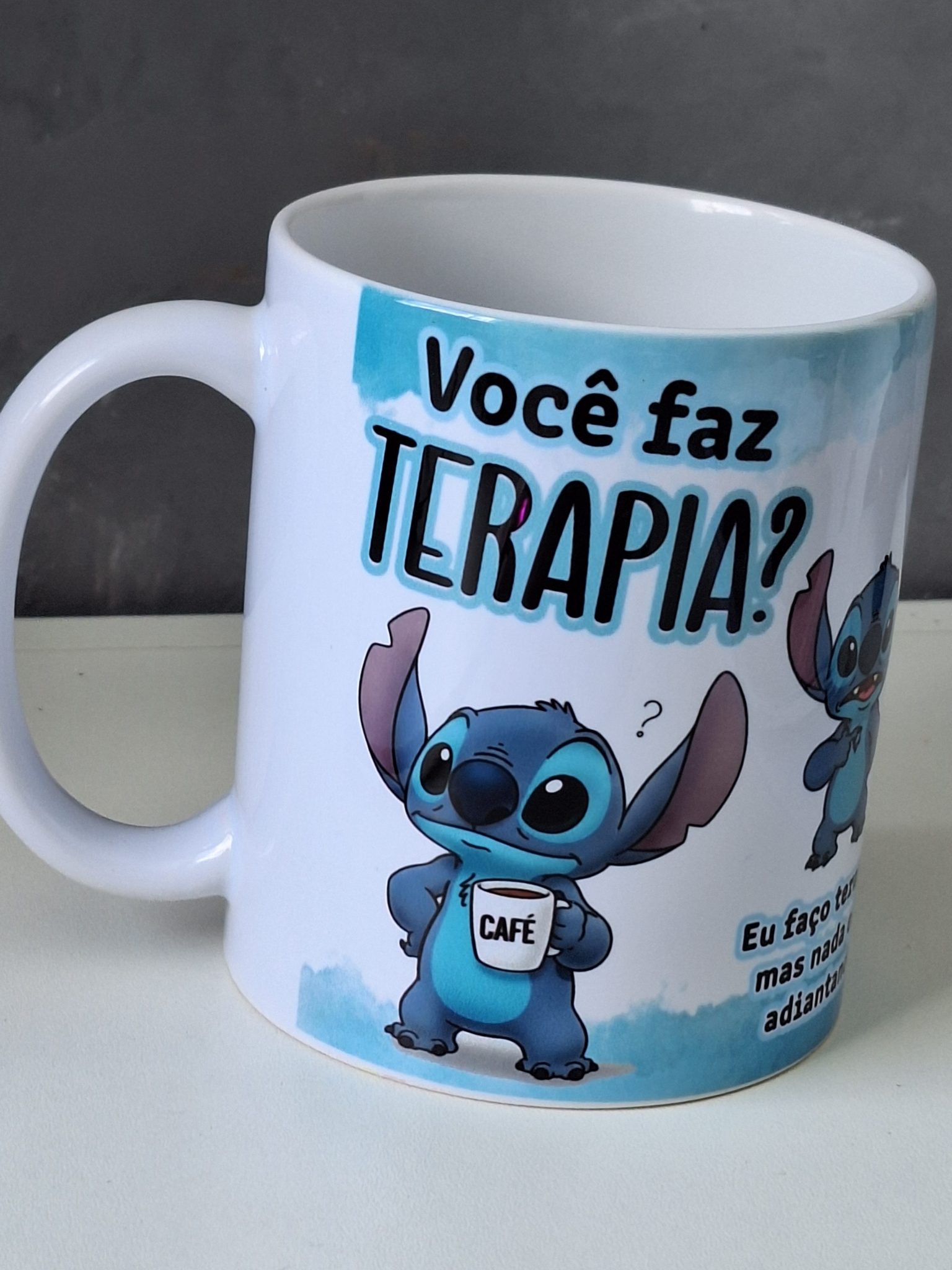 20251103_135020 Arte Avulsa – Stitch Agressividade Crônica Azul - Imagem 1